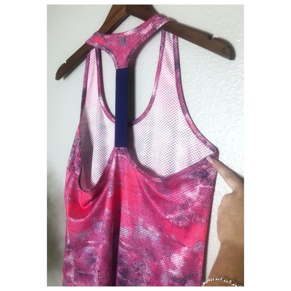 BCG Tru-Wick Purple and Pink Athleisure Tank Top - Picture 7 of 7